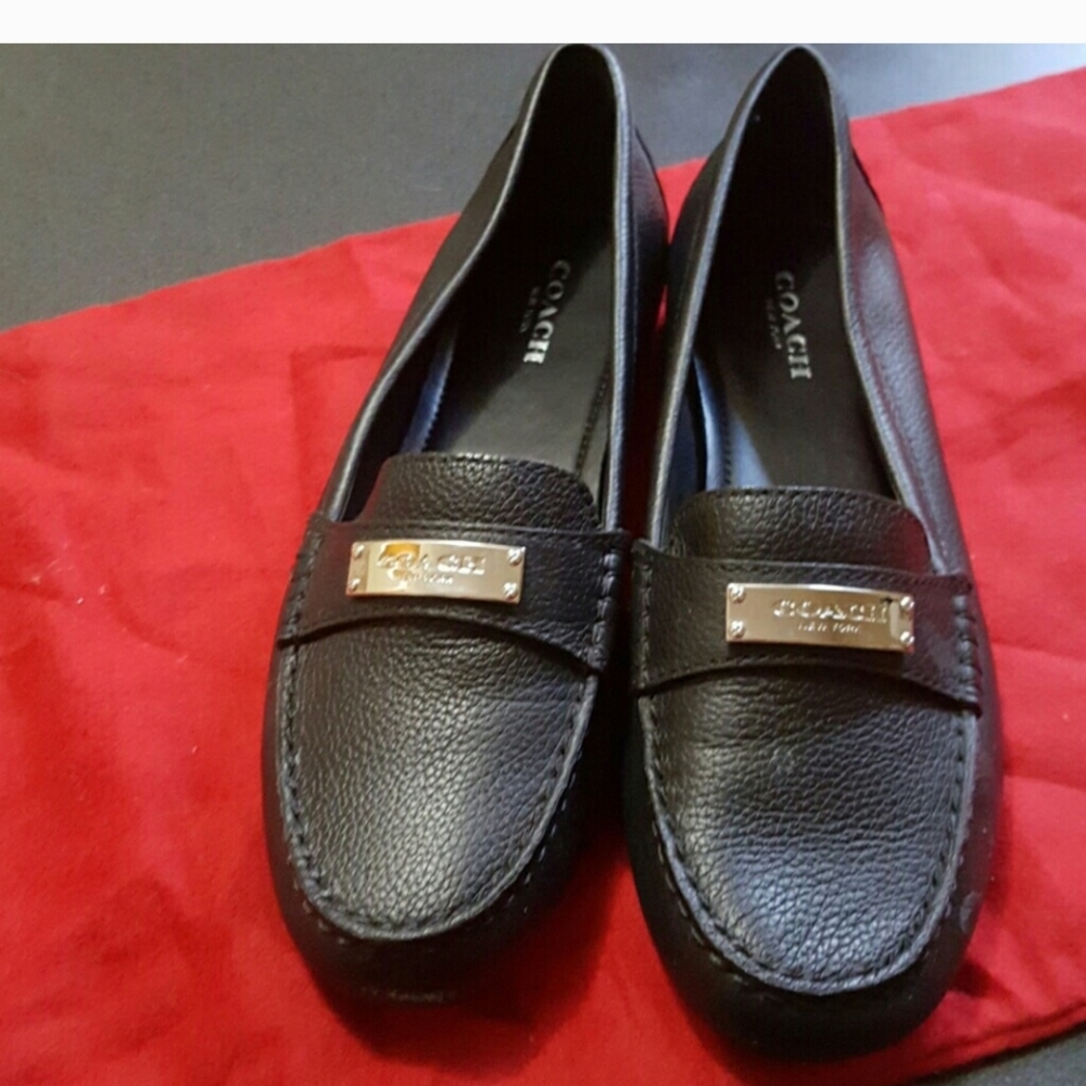 Coach Women's soft Italian Leather Loafers